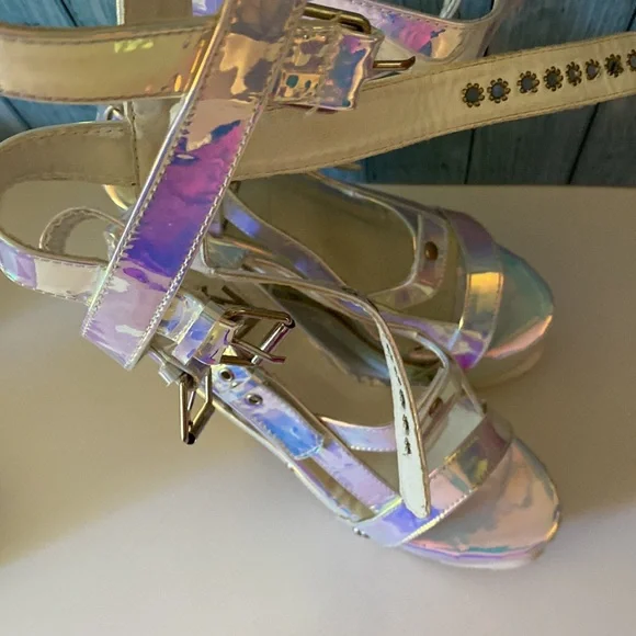 COPY - COPY - Nightcall Hi Platform Heels by Y.R.U. - Picture 3 of 4